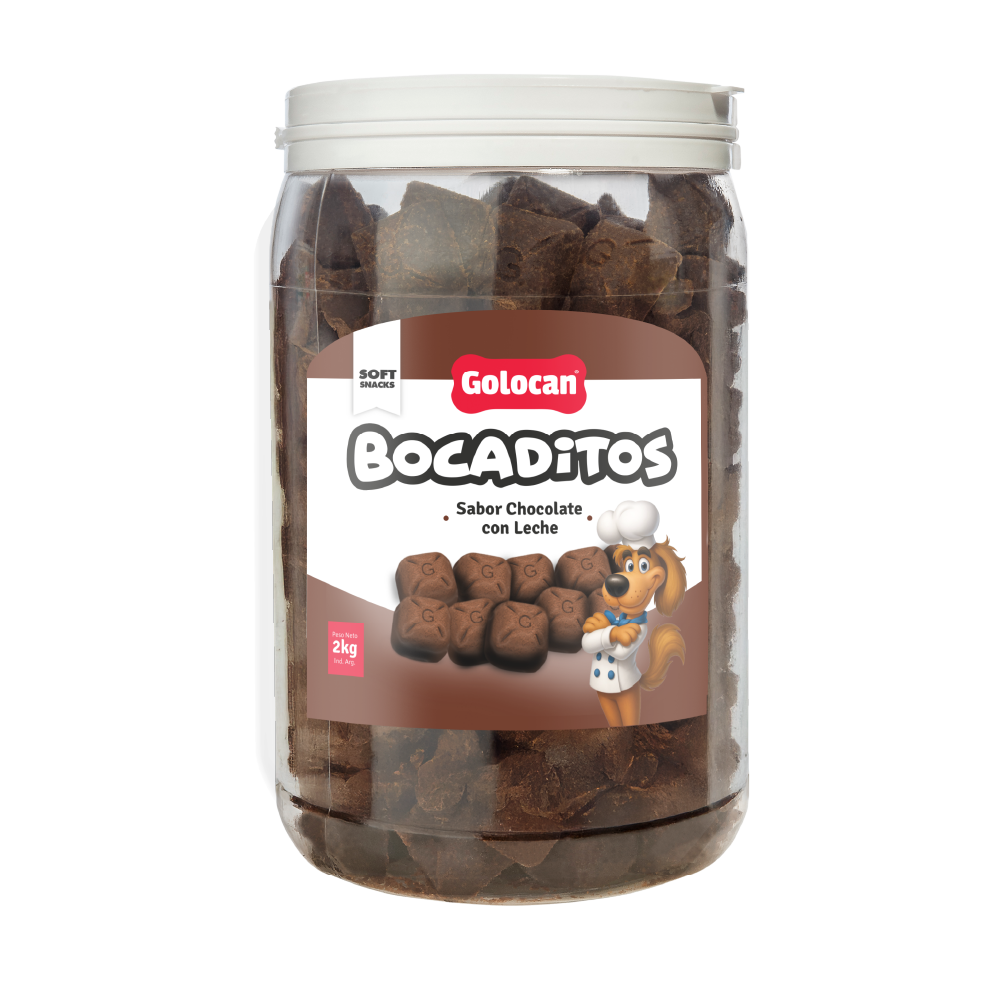 Bocaditos Sabor Chocolate con Leche x 2Kg.