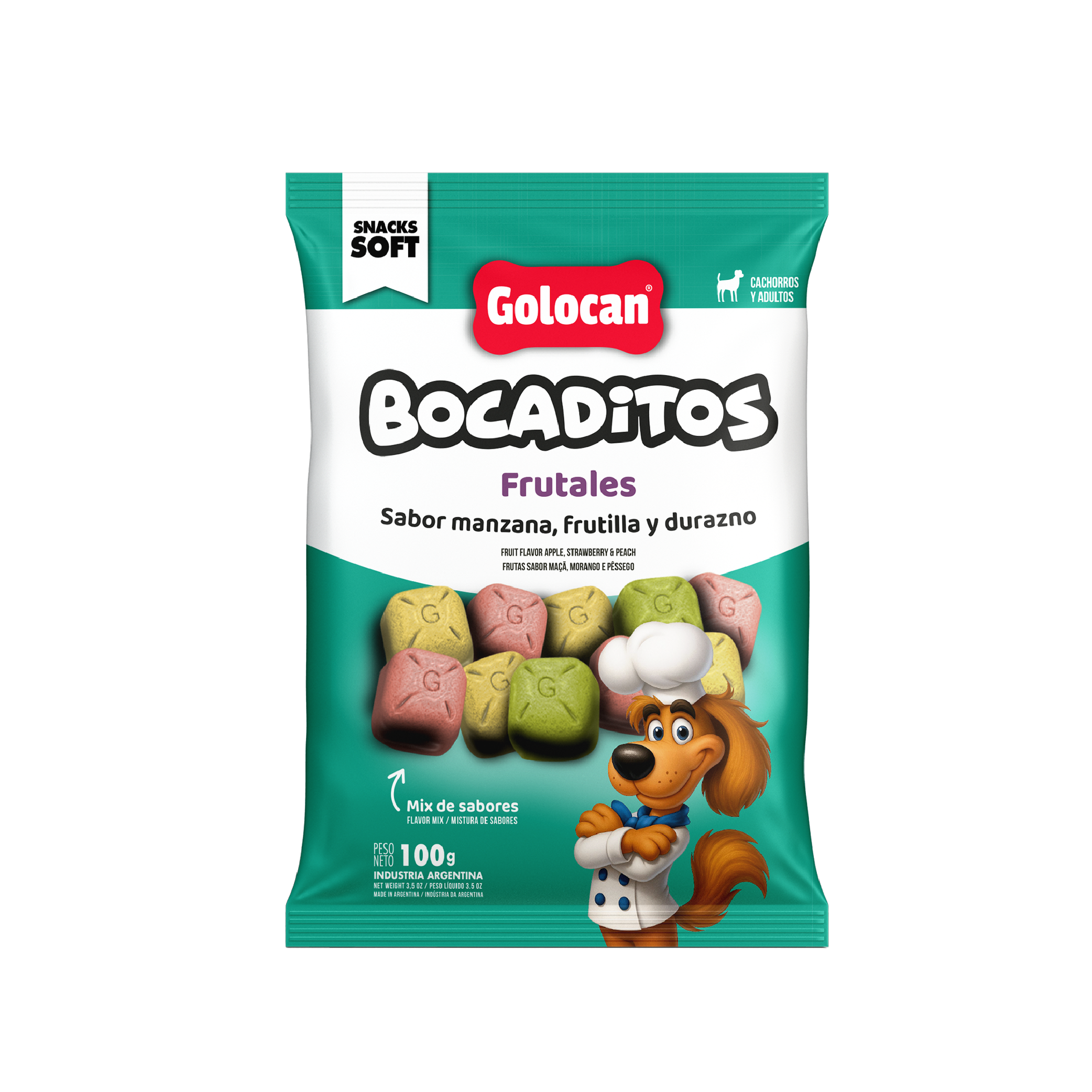 Bocaditos Frutales x 100g.