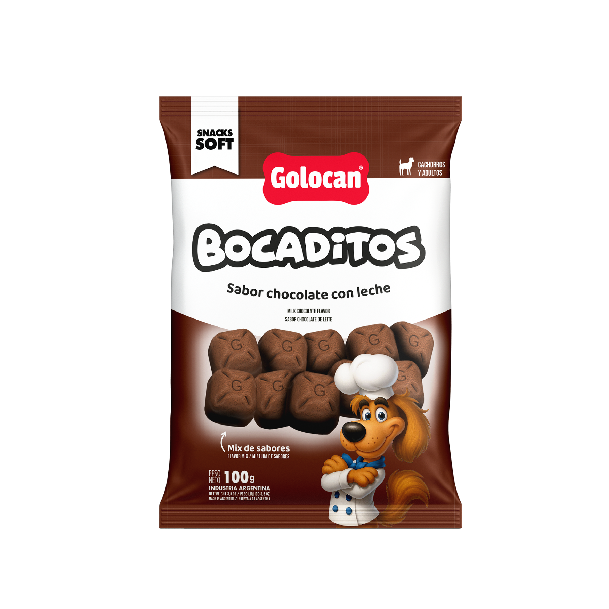 Bocaditos Chocolate con Leche x 100g.