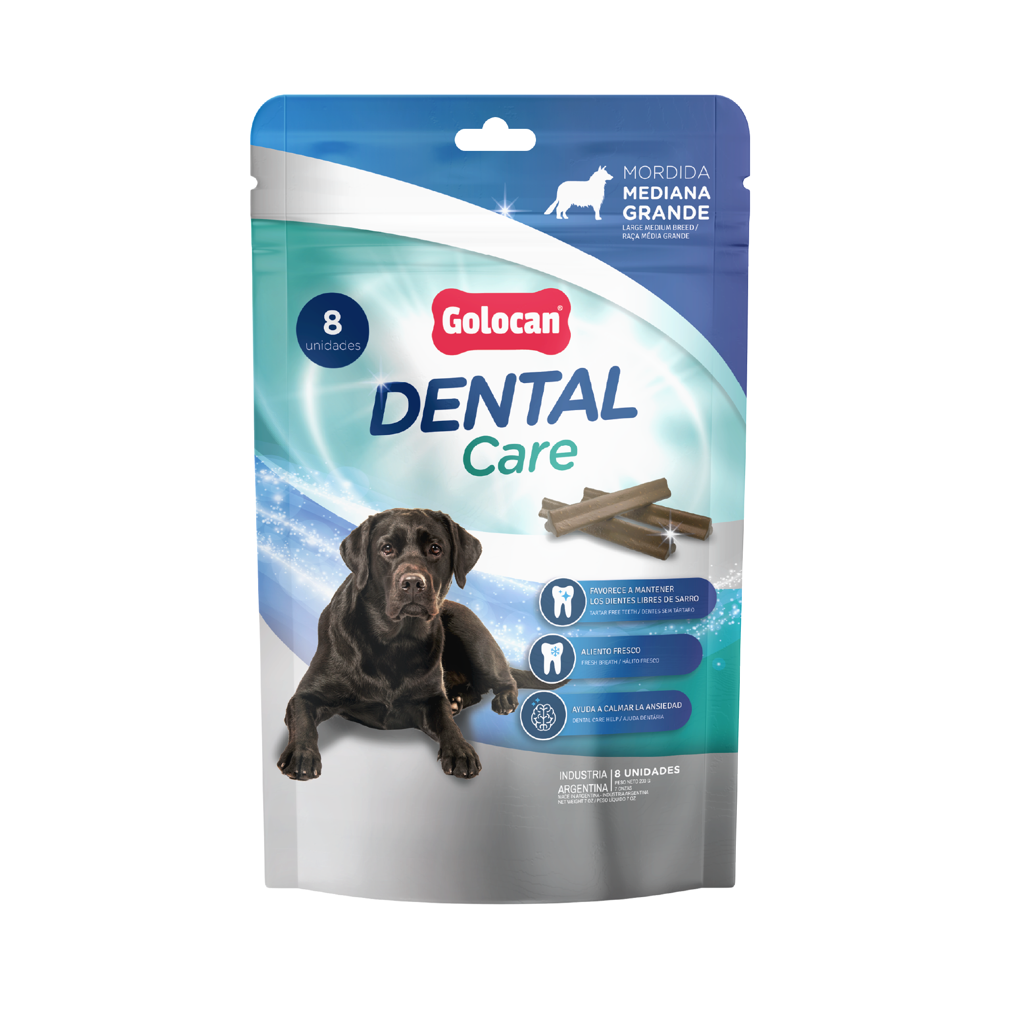 Dental Care Mordida Mediana Grande x 200g.