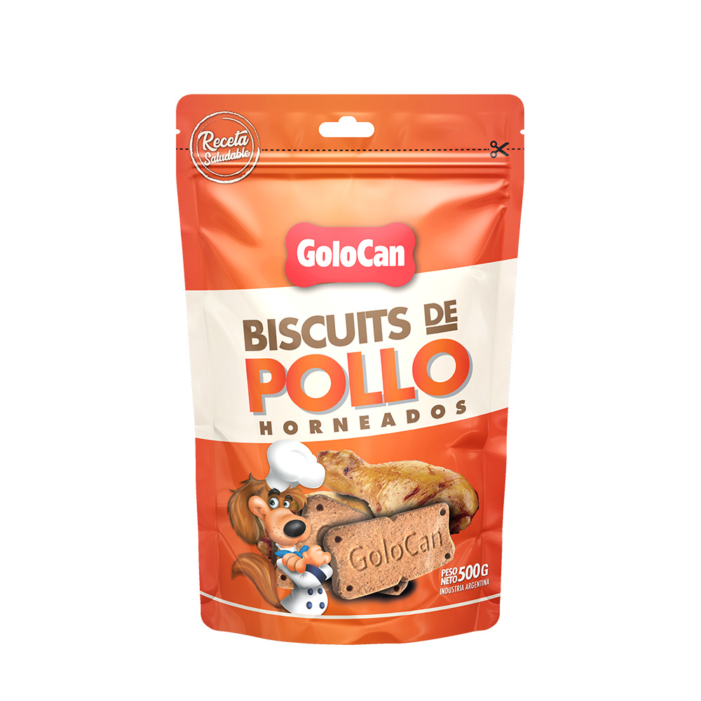 Biscuits de Pollo x 500g.