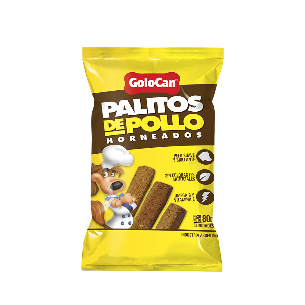 Palitos de Pollo x 80g.
