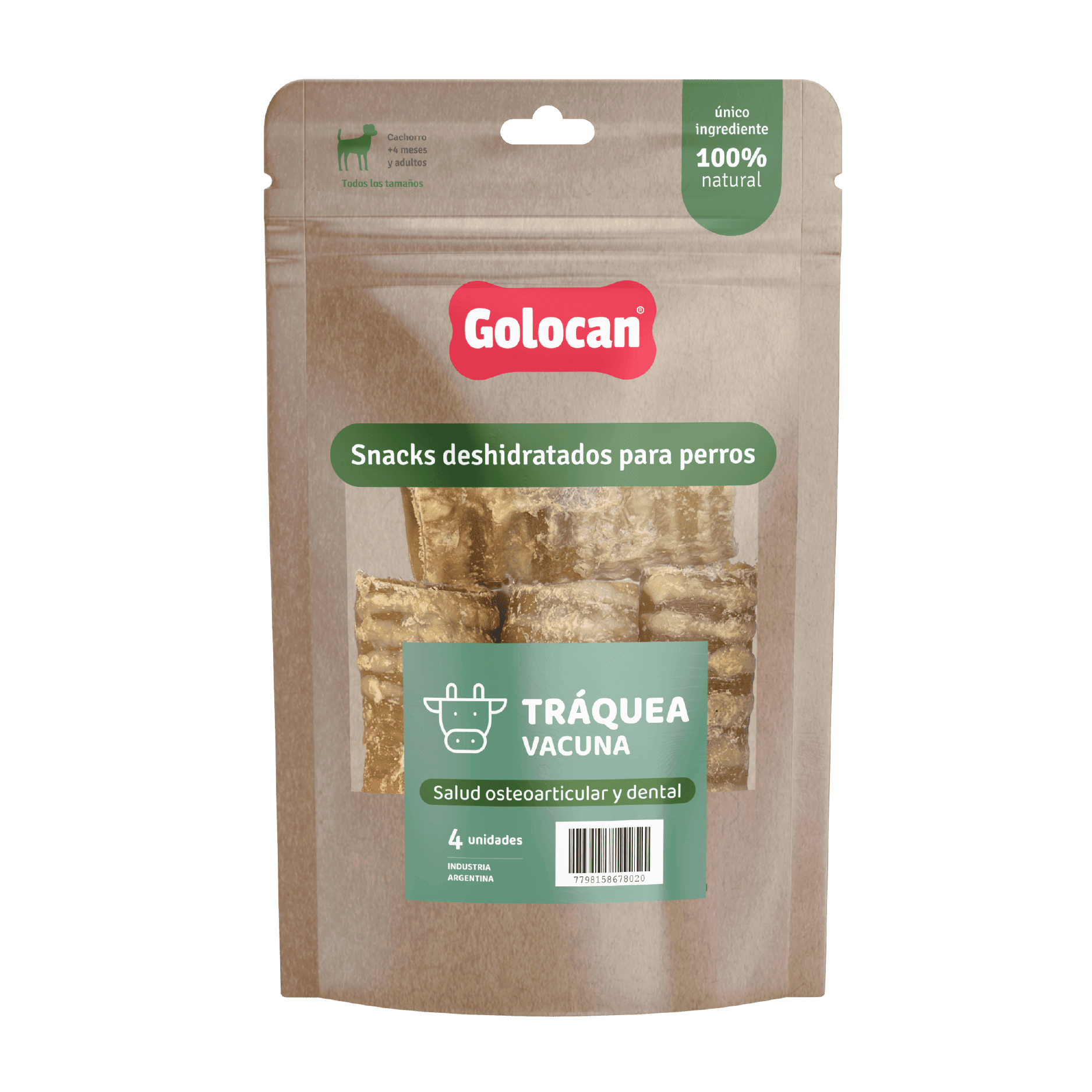 Tráquea Vacuna Deshidratada